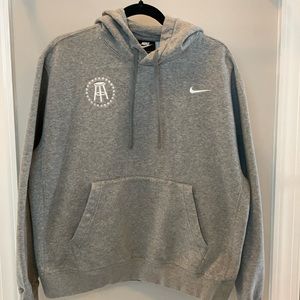 BARSTOOL SPORTS cotton grey Nike hoodie